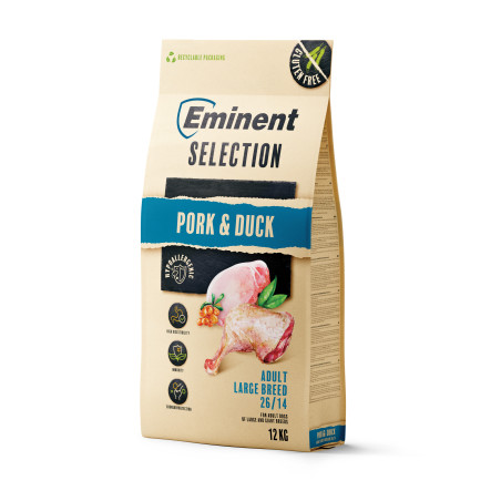 Eminent Selection Dog Adult Large Breed Pork&Duck 12kg
