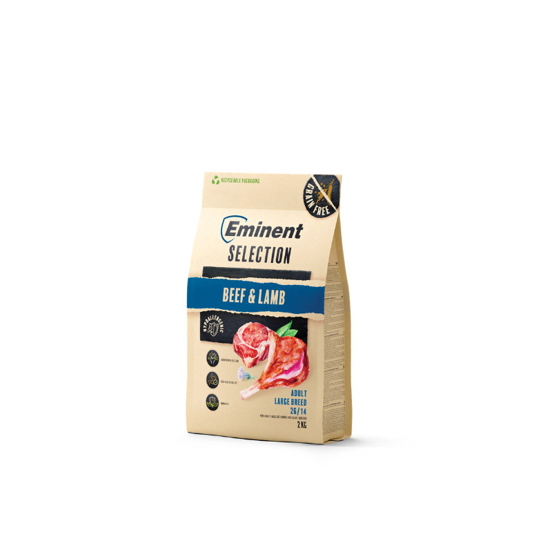 Eminent Selection Dog Adult Large Breed Beef&Lamb 2kg