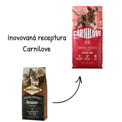 Carnilove Dog Active Dry Venison Active Adult AB 1,5kg