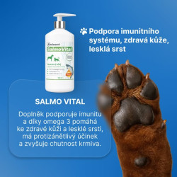 Eminent Lososový olej SalmoVital psi a kočky 1000ml