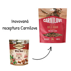 Carnilove Dog Crunchy Snack Wild Boar+Rosehips 200g