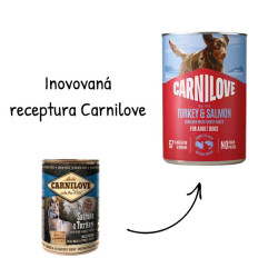 Carnilove Dog Can paté Turkey&Salmon 400g