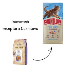 Carnilove Cat True Fresh Dry Fish&Turk.Ster.Ad.AB 6kg