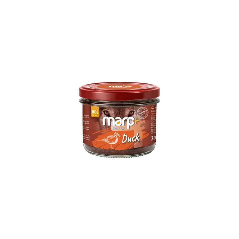 Marp Holistic Plus - 100% kachna ve sklenici Pes 200g