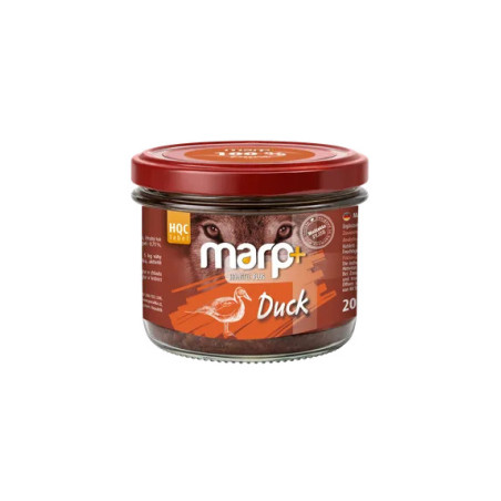 Marp Holistic Plus - 100% kachna ve sklenici Pes 200g