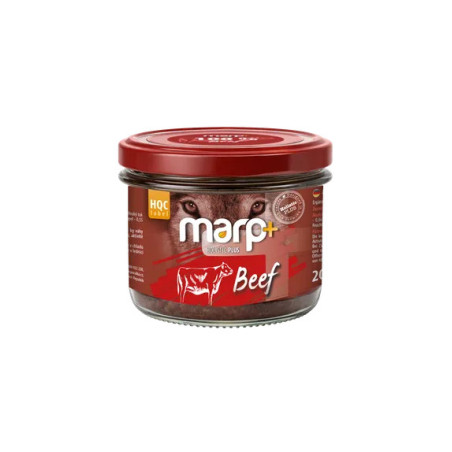 Marp Holistic Plus - 100% hovězí ve sklenici Pes 200g