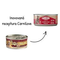 Carnilove Cat Can Paté Chicken&Lamb 100g