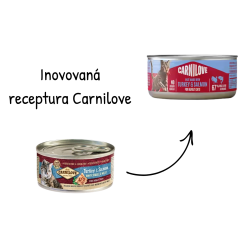 Carnilove Cat Can Paté Turkey & Salmon 100g