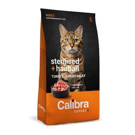 Calibra Cat EXPERT+ Adult Sterilised & Hairball 400g