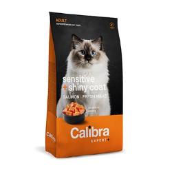 Calibra Cat EXPERT+ Adult Sensitive & Shiny coat 400g