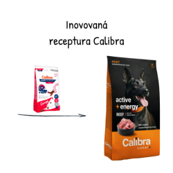 Calibra Dog EXPERT+ Adult Active & Energy Beef 750g