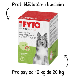 FYTO pipeta ULTRA pro psy 10-20kg 3x10ml PHC