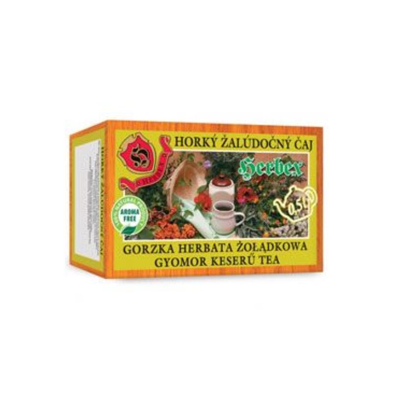 Čaj Herbex Žaludeční hořký 20x3g