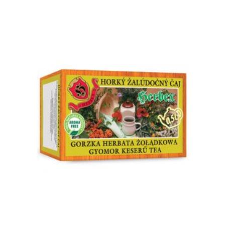 Čaj Herbex Žaludeční hořký 20x3g