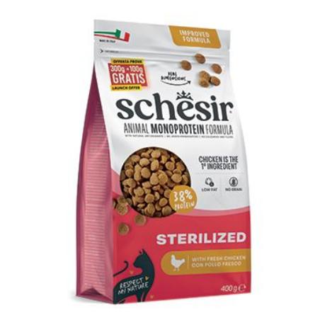 Schesir Cat Animal Monoprotein Sterilized kuřecí 400g
