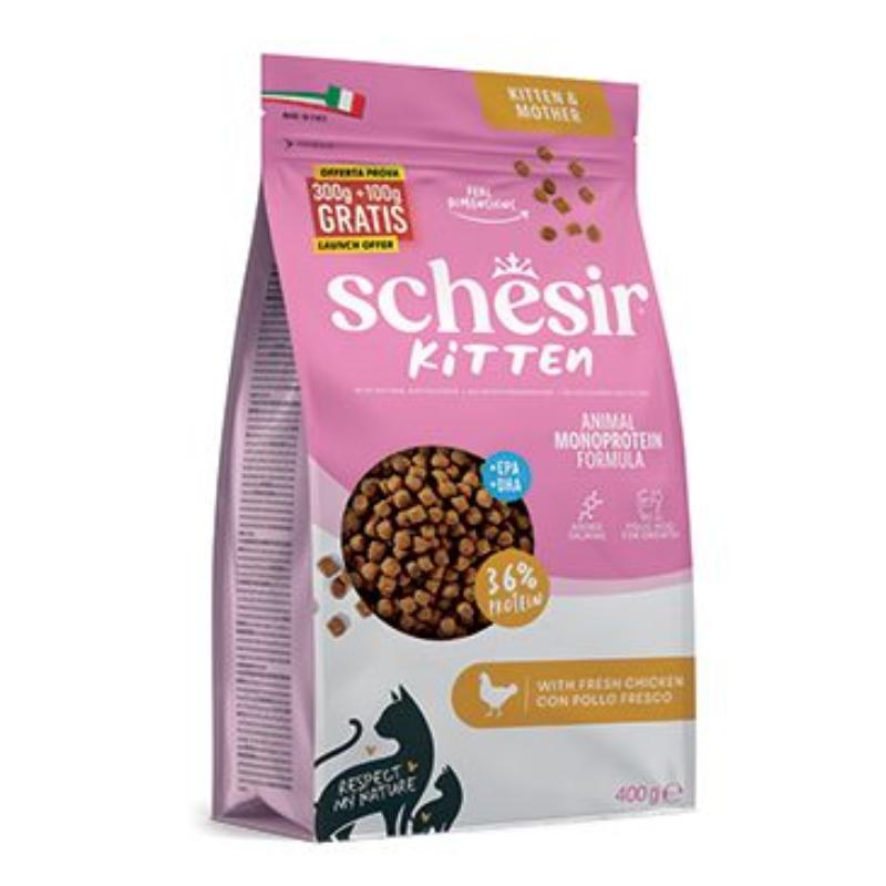 Schesir Cat Animal Monoprotein Kitten kuřecí 400g
