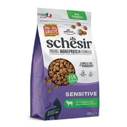 Schesir Cat Animal Monoprotein Sensitive jehněčí 400g