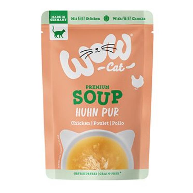 WOW Cat kapsa Adult Soup kuřecí polévka 40g