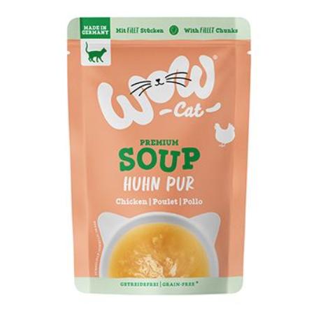 WOW Cat kapsa Adult Soup kuřecí polévka 40g