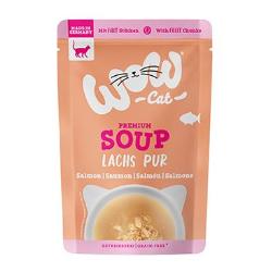 WOW Cat kapsa Adult Soup lososová polévka 40g