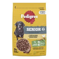 Pedigree Dry Senior drůbeží se zeleninou 3kg