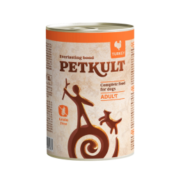Petkult dog konz. Adult Krůtí 400g