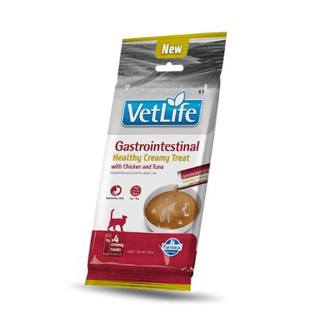 Vet Life Cat Cream pamlsek Gastroint.Chick.&Tuna 60g