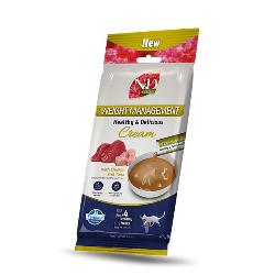 N&D QUINOA Cat Cream pamlsek Weight Chick.&Tuna 60g