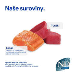 N&D OCEAN Cat Cream pamlsek Salmon & Tuna Adult 60g