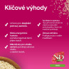 N&D QUINOA Cat Cream pamlsek Senior Chicken&Tuna 60g