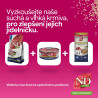 N&D QUINOA Cat Cream pamlsek Weight Chick.&Tuna 60g