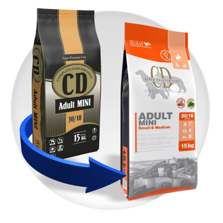 Delikan CD Adult Mini Dog 15kg