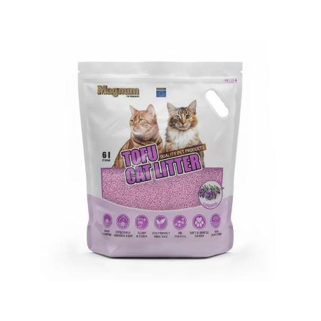 Magnum TOFU Cat Cat Litter LEVANDER 6l - 2,5kg