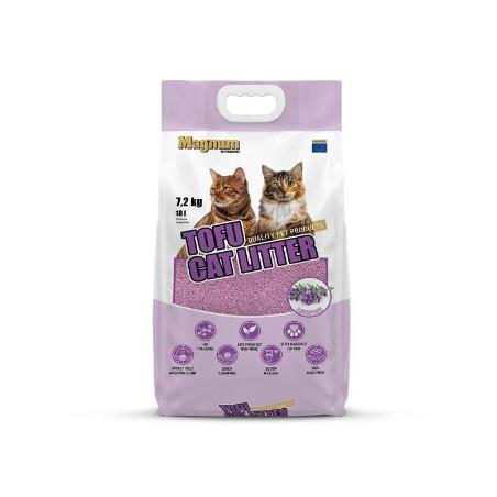 Magnum TOFU Cat Cat Litter LEVANDER 18l - 7,2kg