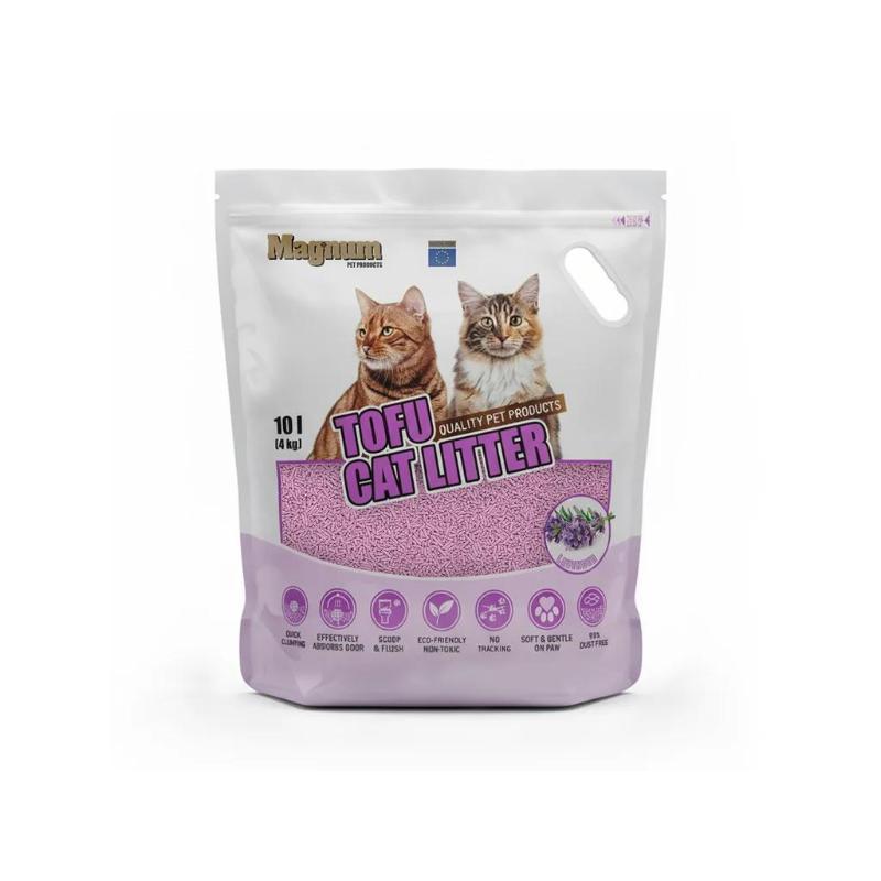 Magnum TOFU Cat Cat Litter LEVANDER 10l - 4kg