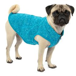 Kurgo Core Svetr pro psy Heather Blue XL