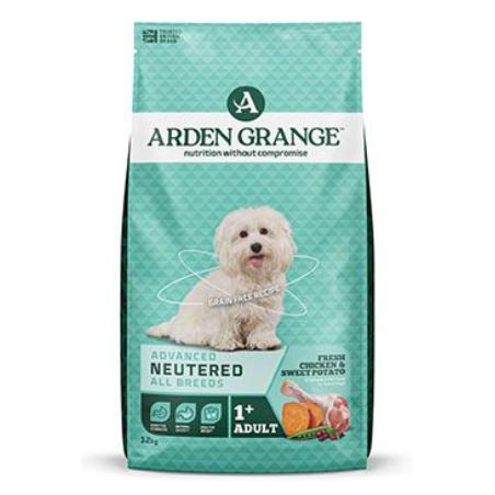 Arden Grange Dog GF Adult Neutered Chicken&Potato12kg