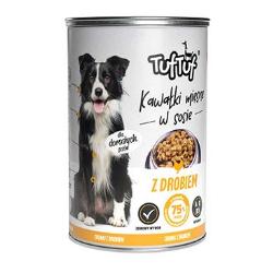 Tuf Tuf Dog Kousky masa s drůbežím v omáčce konz.415g