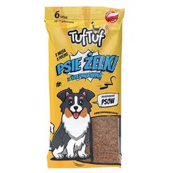 Tuf Tuf Dog Želé proužky s vepřovým masem 6ks