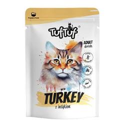 Tuf Tuf Cat Paštika s krůtím masem kapsa 300g