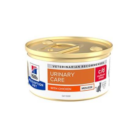 Hill's Fel. PD C/D MultiCare Stress Chicken Konz. 85g