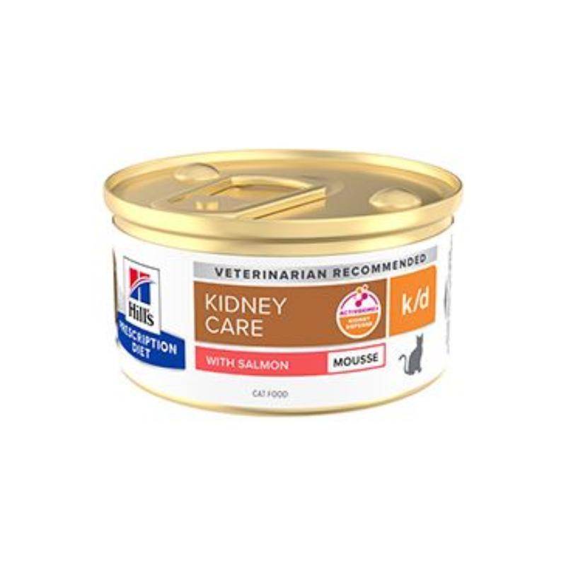 Hill's Fel. PD K/D Péče o ledviny Salmon Konz. 85g
