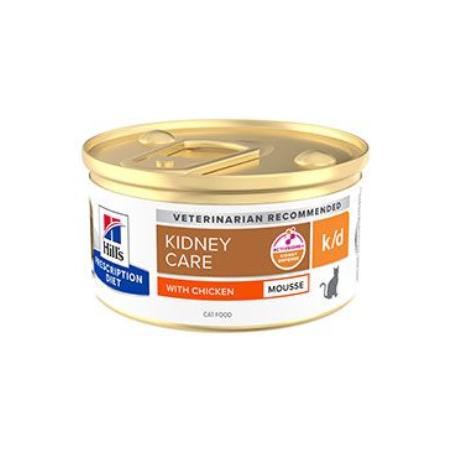 Hill's Fel. PD K/D Péče o ledviny Chicken konz. 85g
