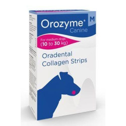 Orozyme enzym.plátky žuvacie pre psov M 141g