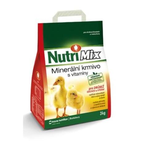Biofaktory Nutri Mix pre hydinu výkrm a odchov plv 3kg