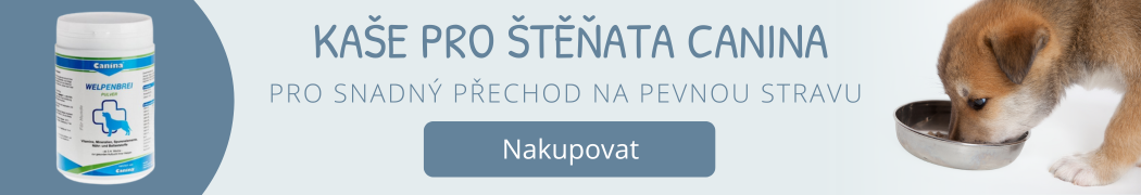 Kaše pro štěňata Canina