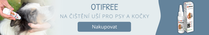 Otifree na čištění uší pro psy a kočky