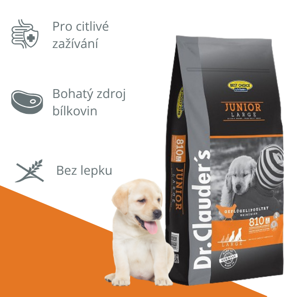 Granule pro &scaron;těňata velk&yacute;ch plemen