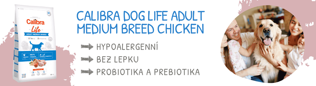 Calibra Dog Life Adult Medium Breed Chicken