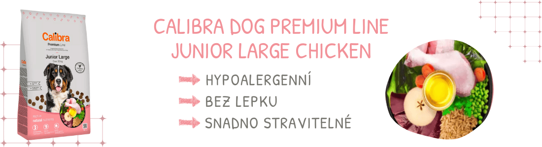 Calibra Dog Premium Line Junior Large Chicken